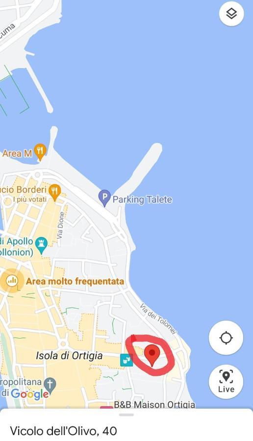 シラクーサ Casa Lucia Ortigiaヴィラ エクステリア 写真